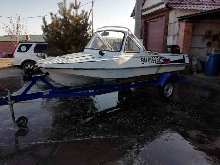 Лодка казанка 5м4