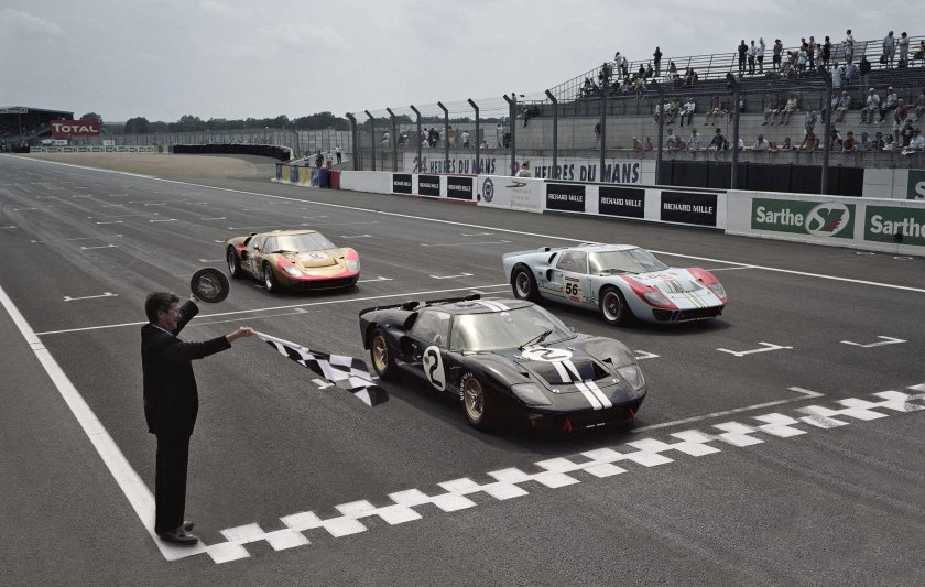 Финиш Форд в Ле-Мане 1966