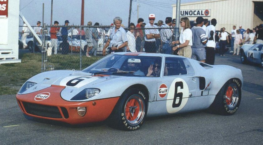 Форд gt40 Леман