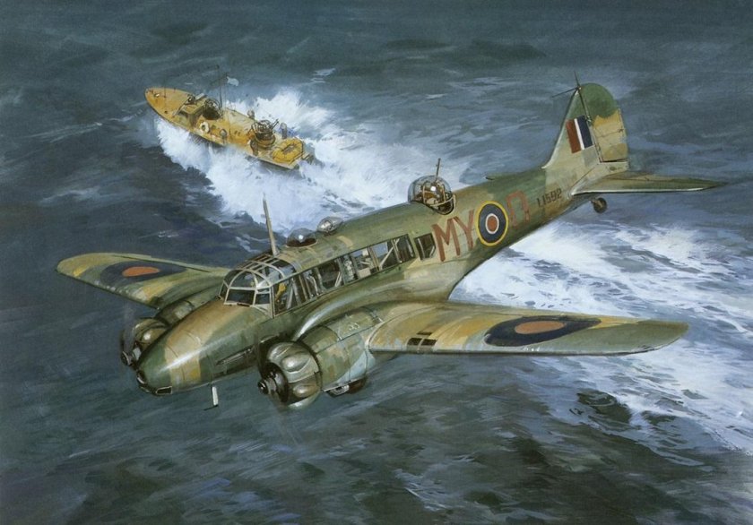 Авро Энсон самолет