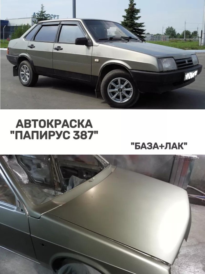 Ваз 21099 папирус 387