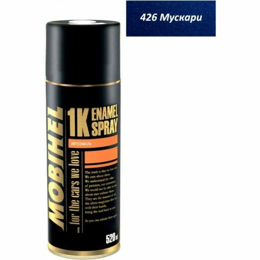 Mobihel аэрозоль базовая эмаль металлик 192