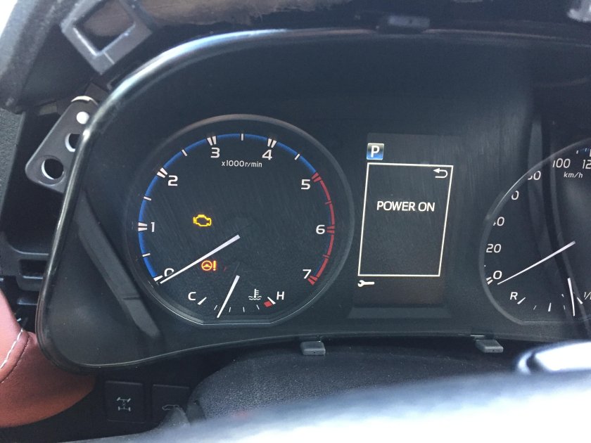 Значки на панели рав 4 2022 года