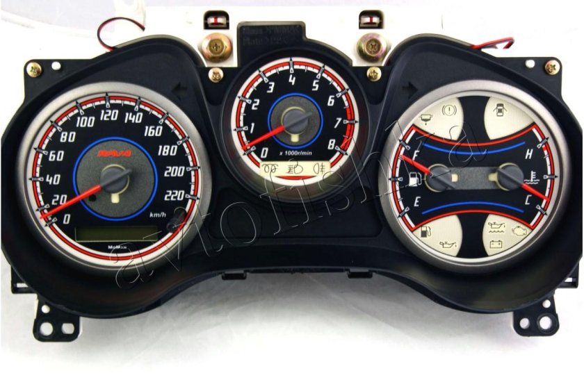 Toyota rav4 панель приборов