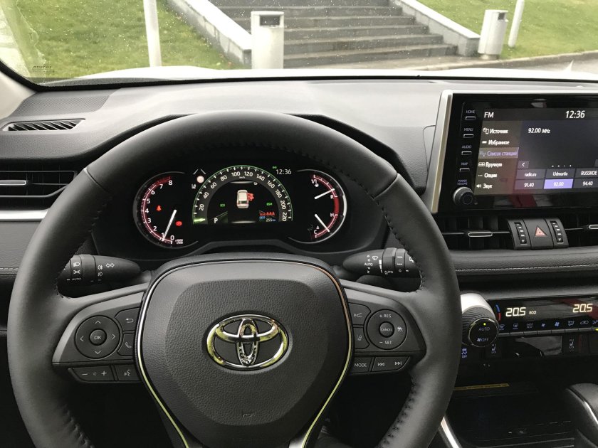 Руль Тойота рав 4 5 поколение