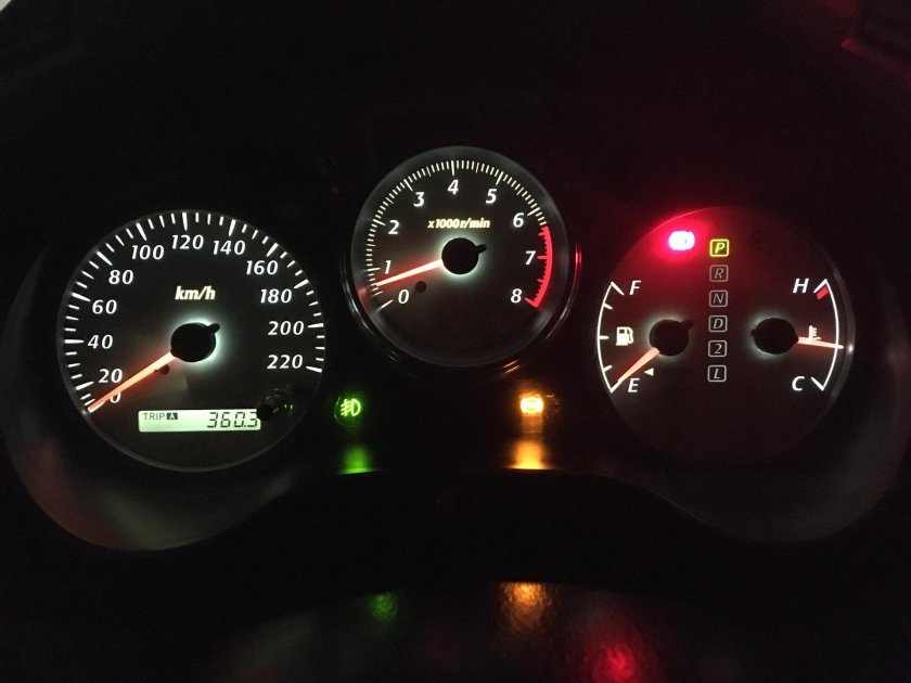 Toyota rav4 панель приборов