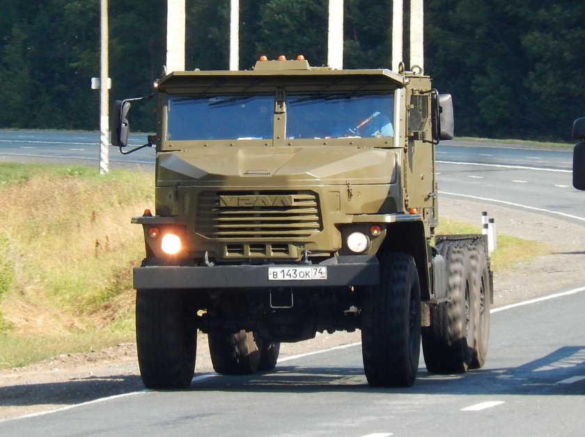 Урал-4320 "мотовоз-м"