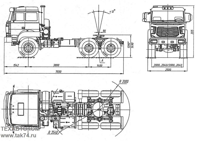 Урал-м (седельный тягач) 44202-3511-82 6х6