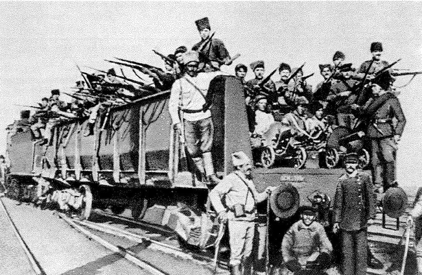 Бронепоезд гражданской войны в России 1917-1922