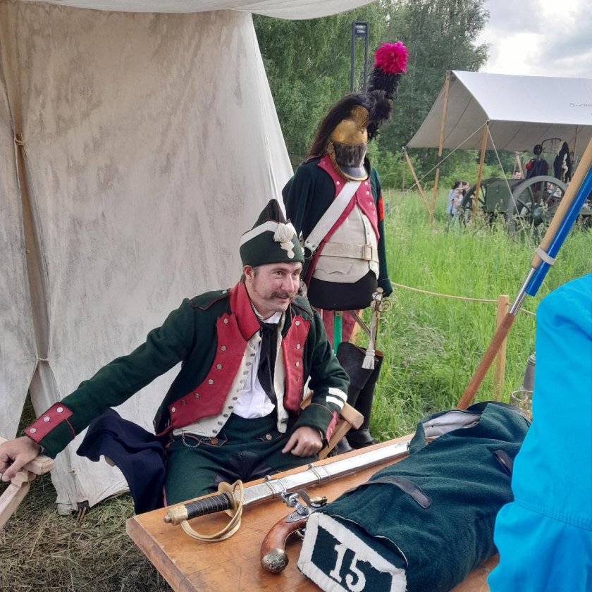 Реконструкция бородинского сражения