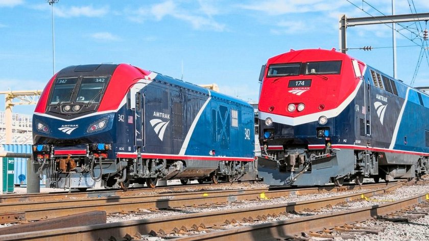 Amtrak train
