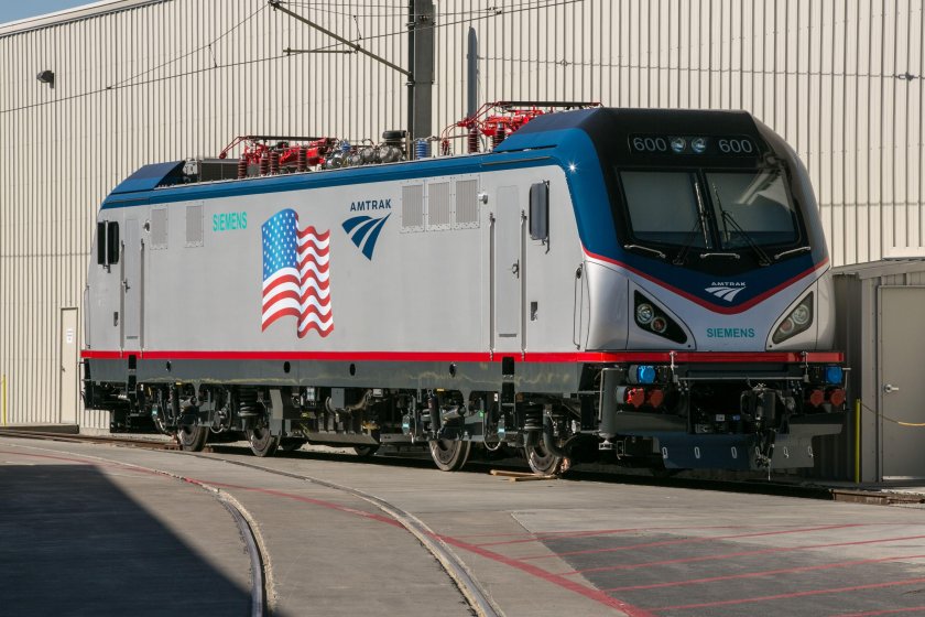 Американский тепловоз Амтрак