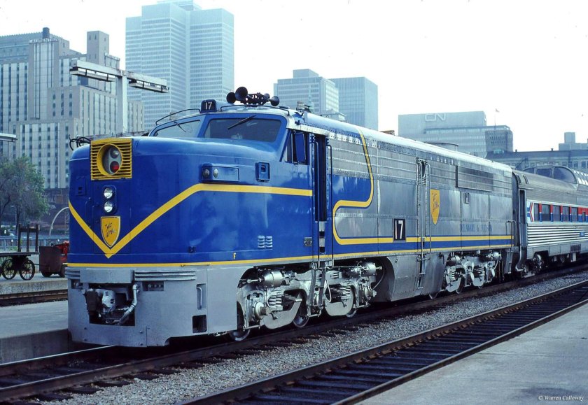 Американский тепловоз Амтрак