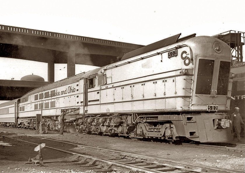 Паротурбовоз Baldwin m1