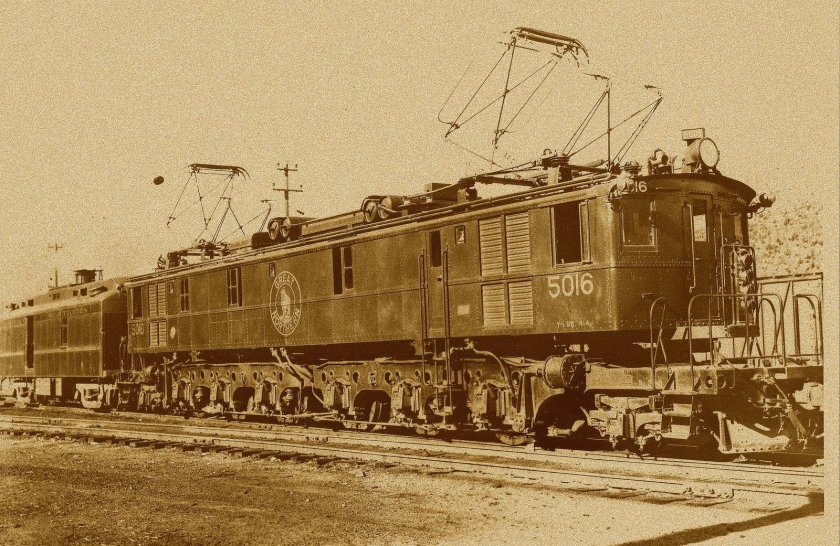 Class c Electric locomotive 1587
