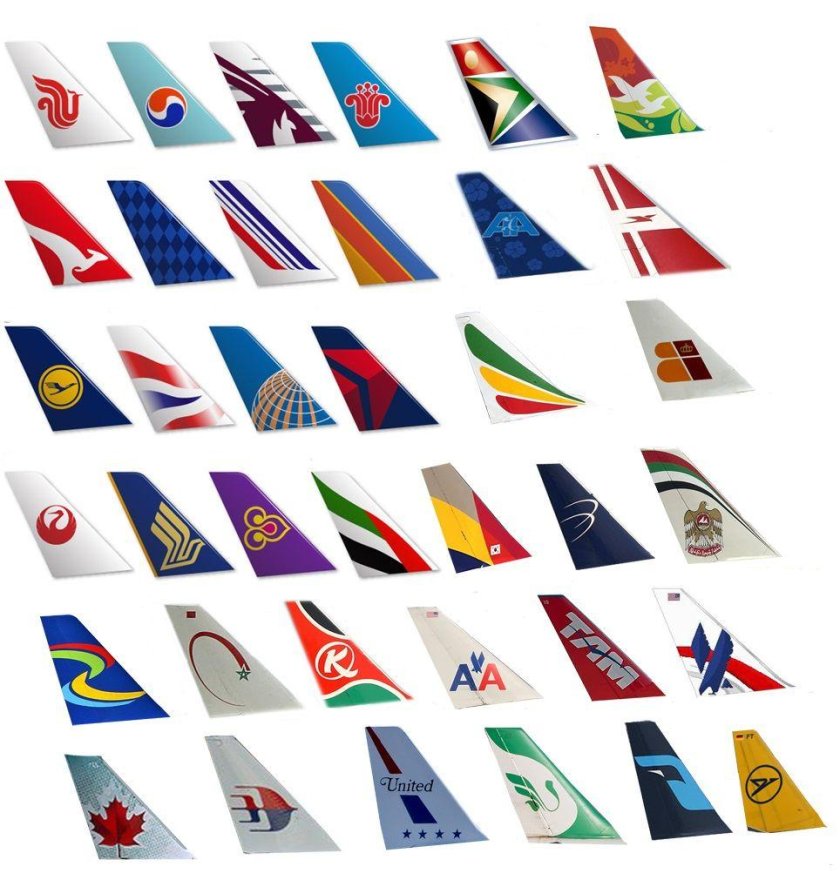 Лого авиакомпаний мира