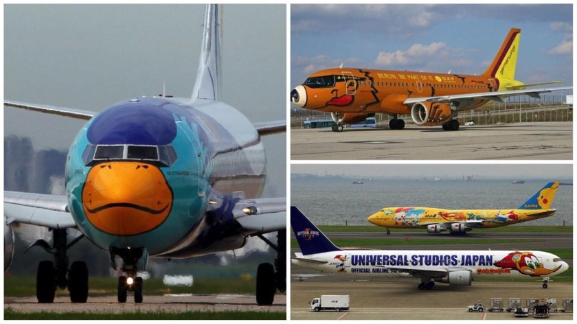 Расцветки самолетов