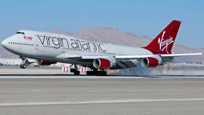Боинг 747-400 Вирджин Атлантик