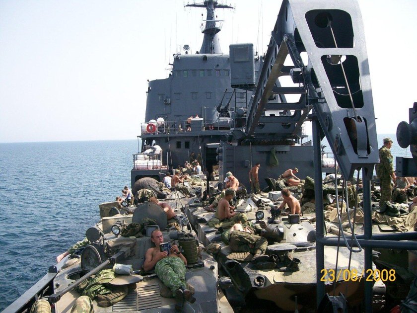 Морская пехота России БДК