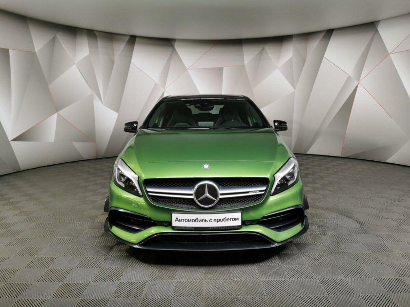 Мерседес амг а200 зелёный