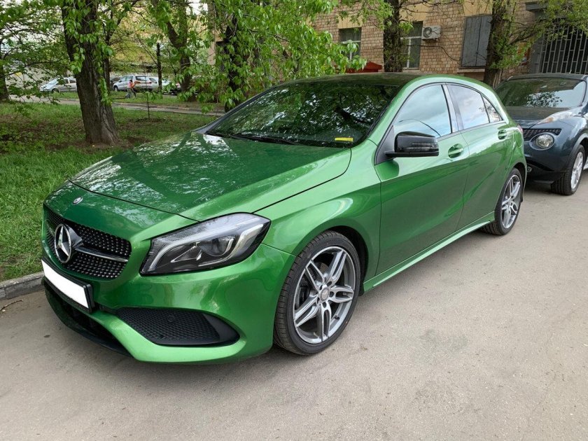 Мерседес w176 Рестайлинг