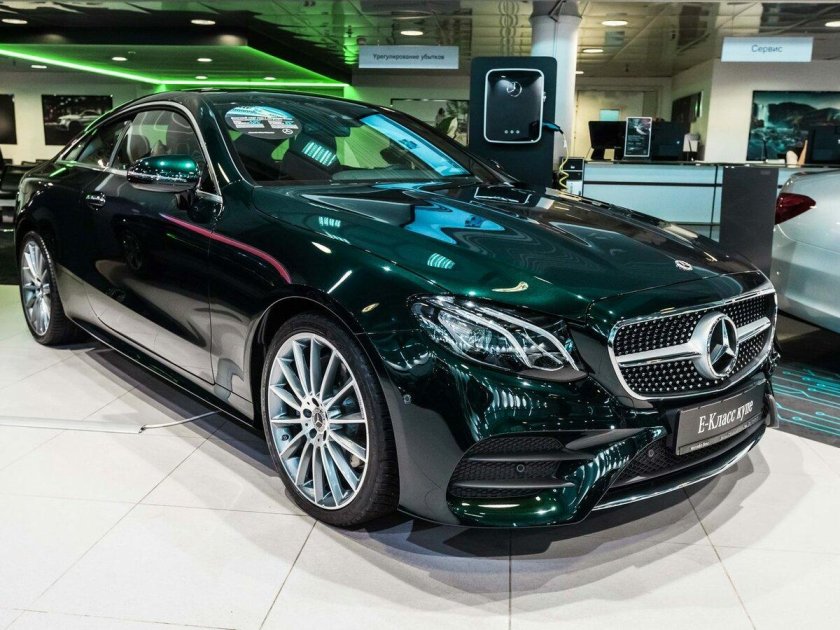 Mercedes benz w213 изумрудный