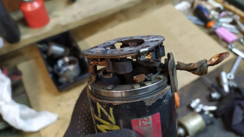 Стартер 1mz-Fe