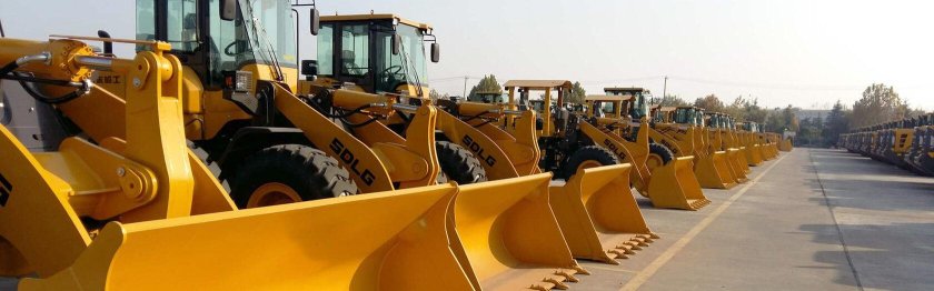 Фронтальный погрузчик sdlg