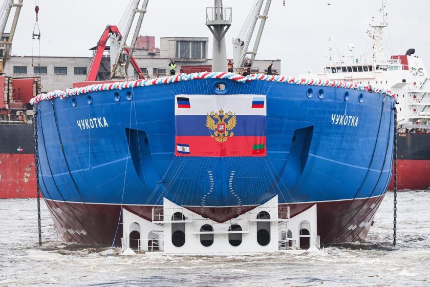 Ледокол чукотка проекта 22220