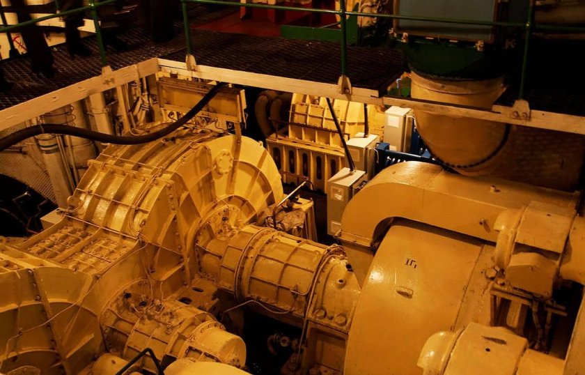 Электродвигатель атомного ледокола