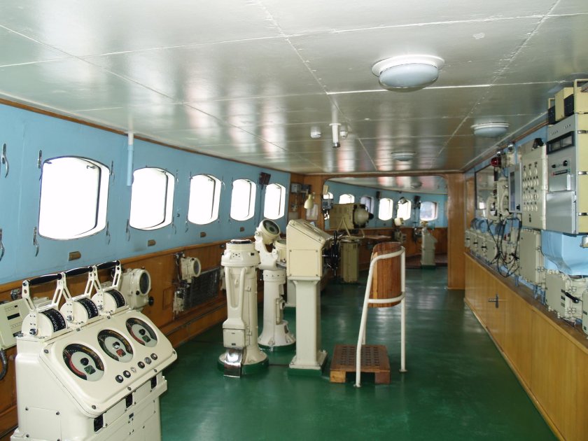 Ледокол Красин машинное отделение