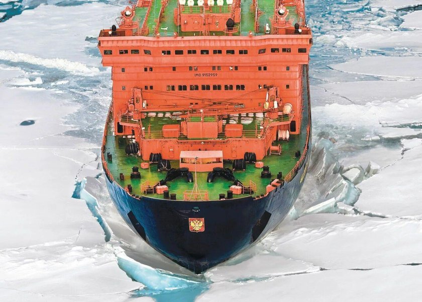 50 Лет Победы атомный ледокол