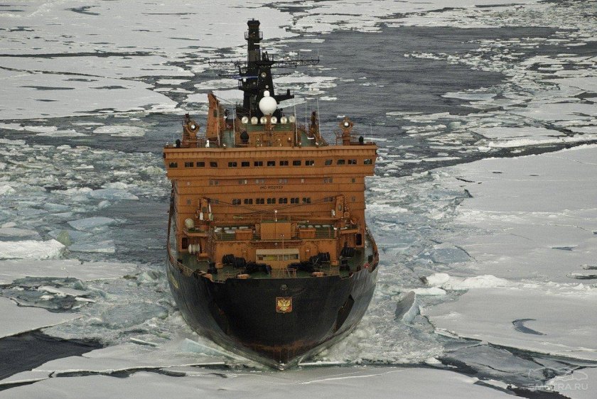 Атомный ледокол Арктика 1972