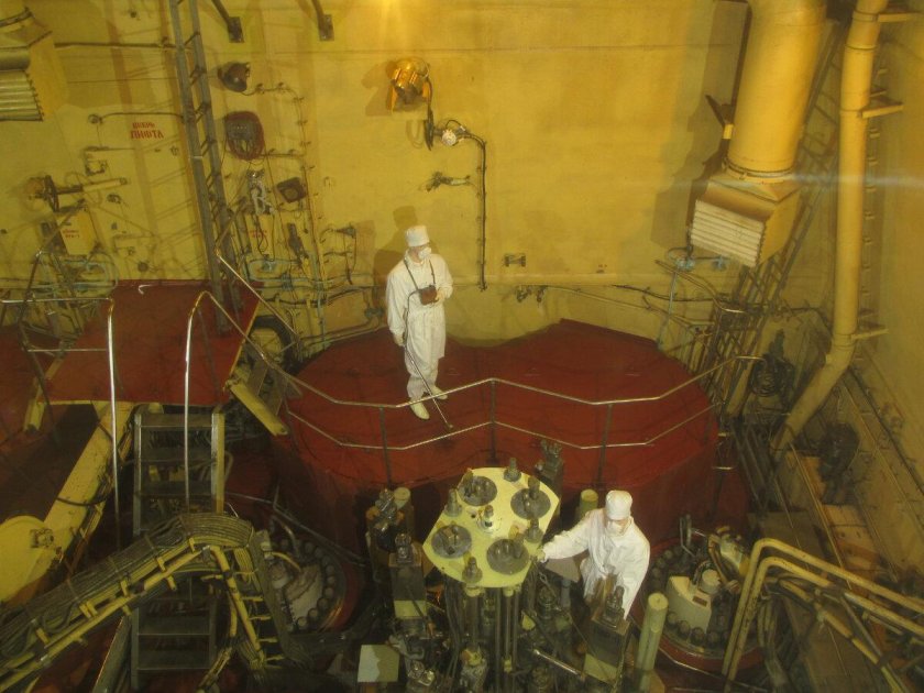 Атомный реактор ледокола Ленин