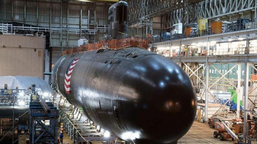 Virginia class attack submarine