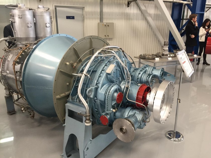 Газовая турбина ГТЭ 110