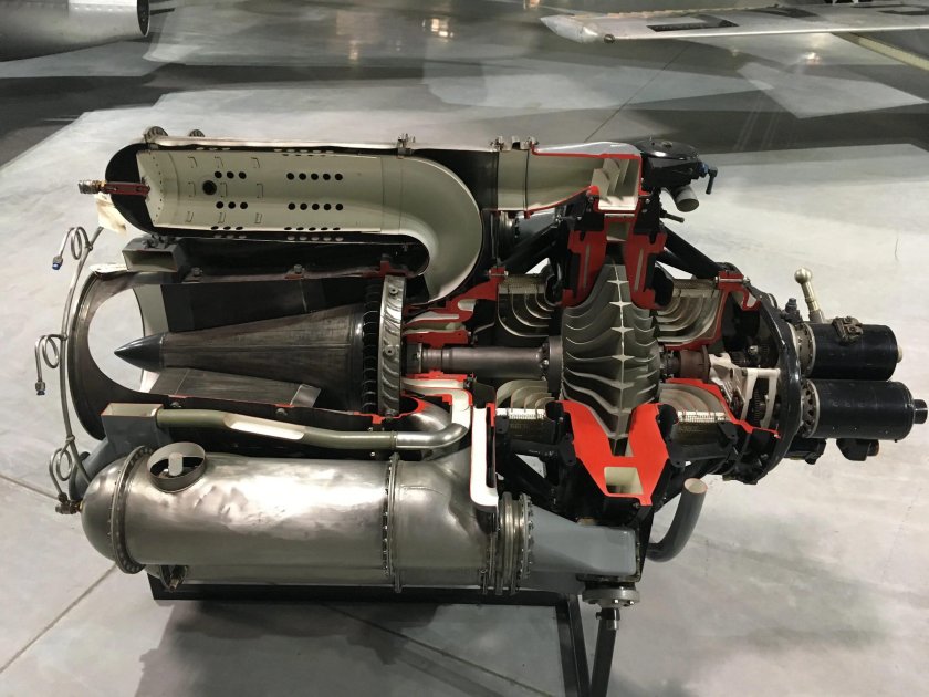 Двигатель турбореактивный рд-45 авиационный