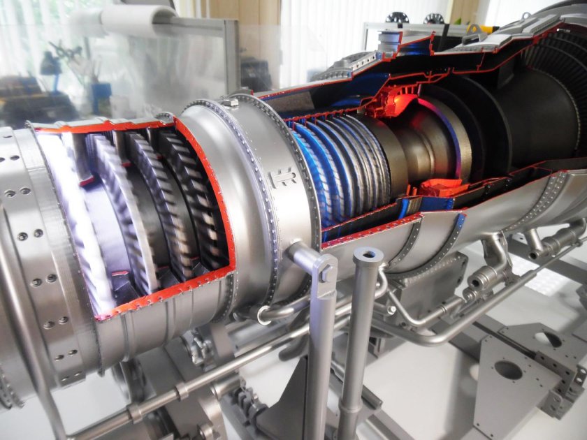 Газовая турбина ал 31ф