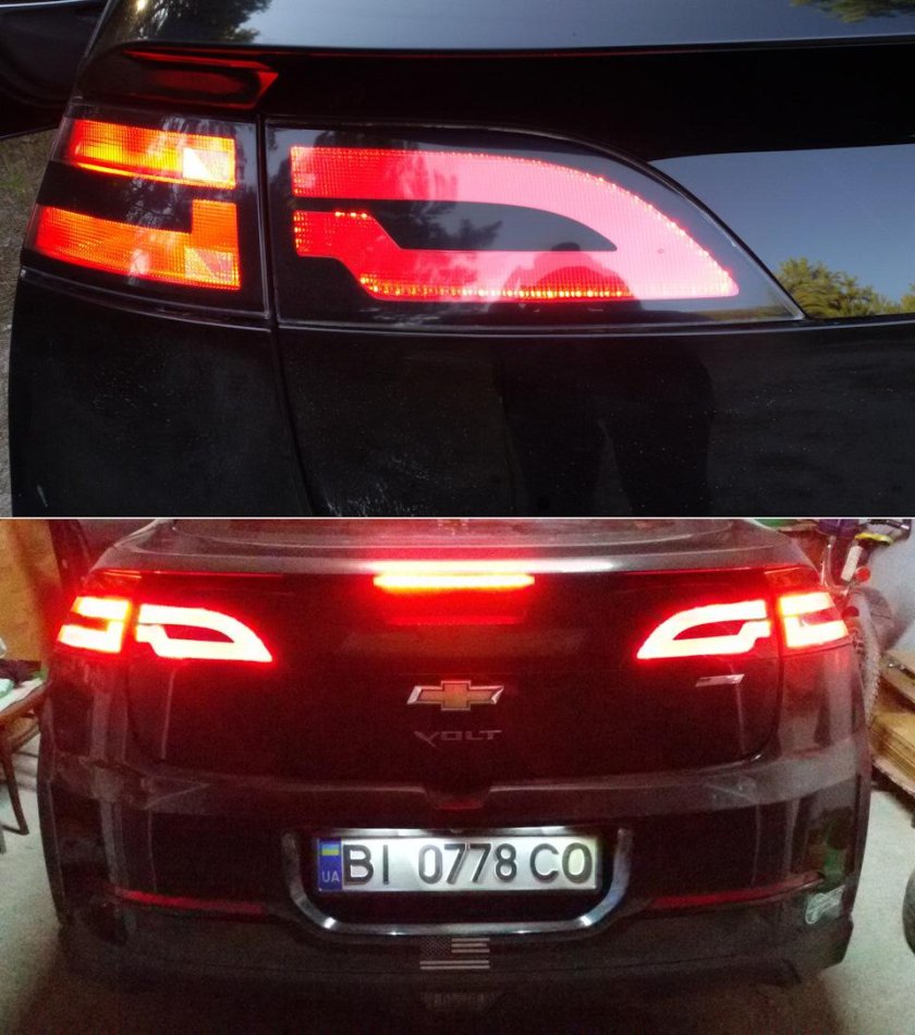 Задние фонари Шевроле вольт 1