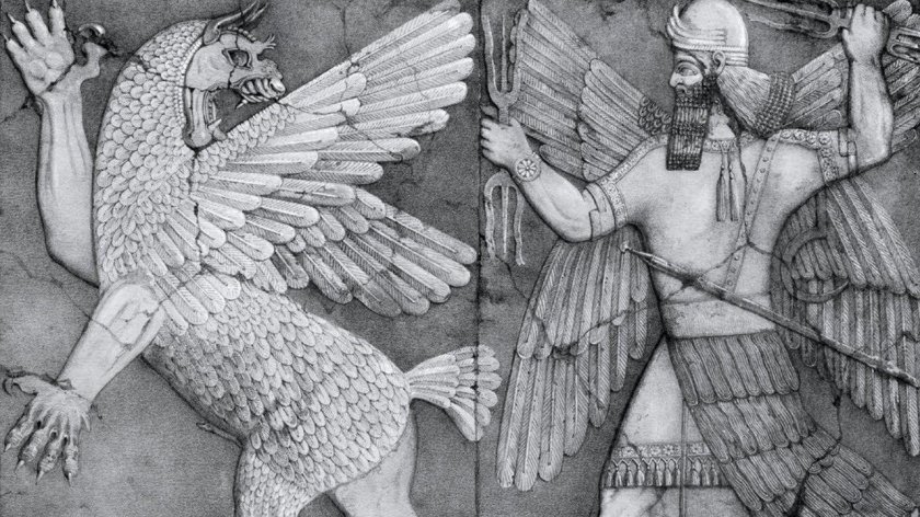 Мардук и тиамат