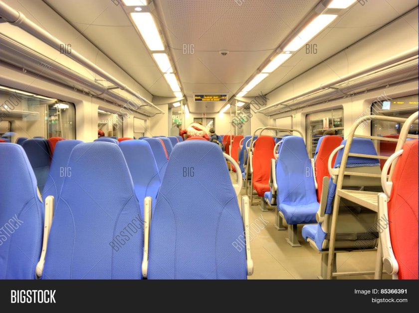 Ласточка РЖД интерьер