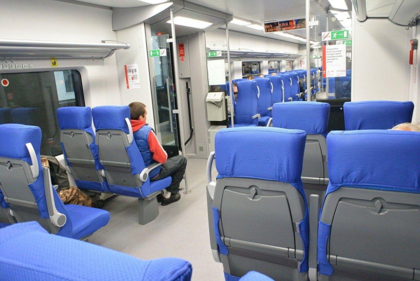 Поезд Ласточка вагон 2п