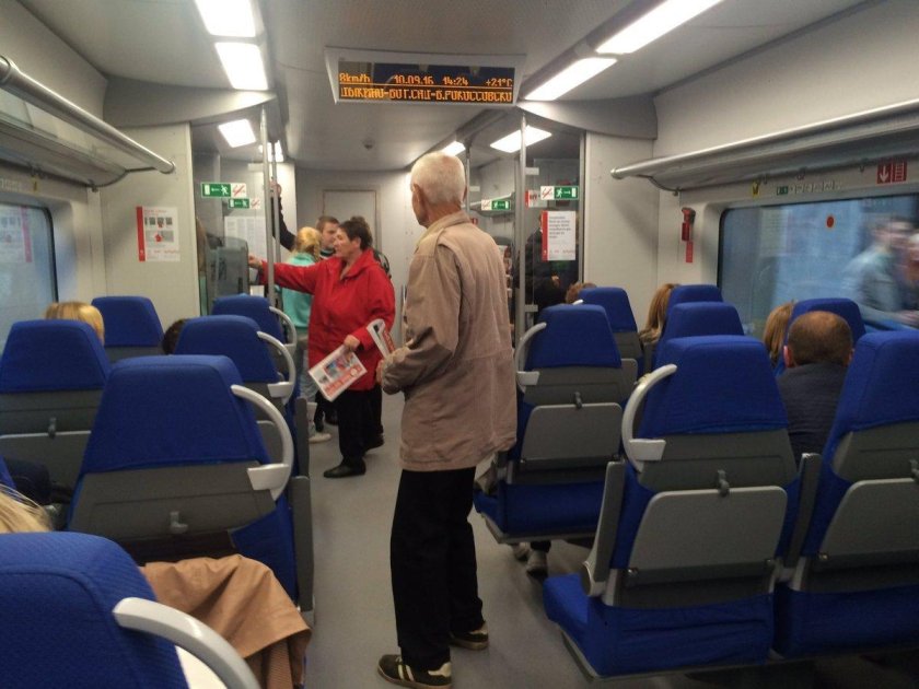 Поезд 731г Ласточка