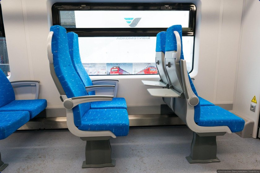 Поезд Ласточка вагон 2ж