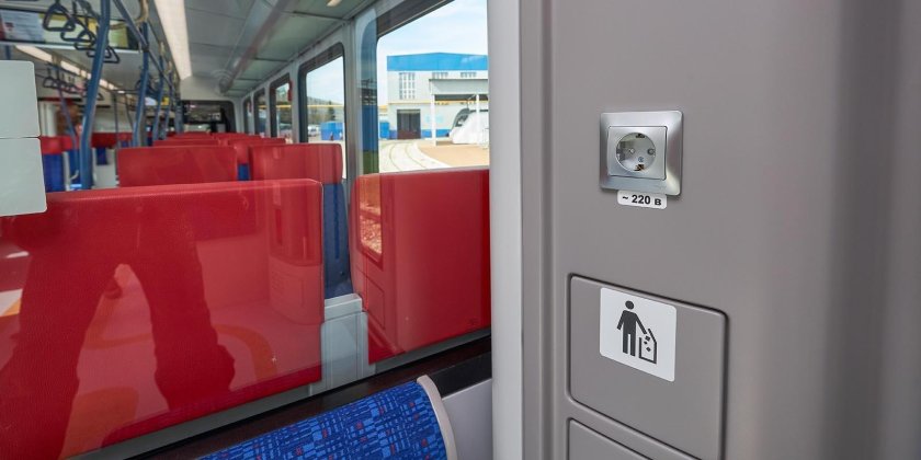 Поезд Ласточка МЦД