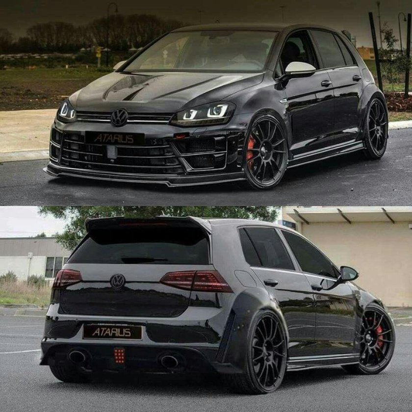 Volkswagen Golf GTI В обвесе