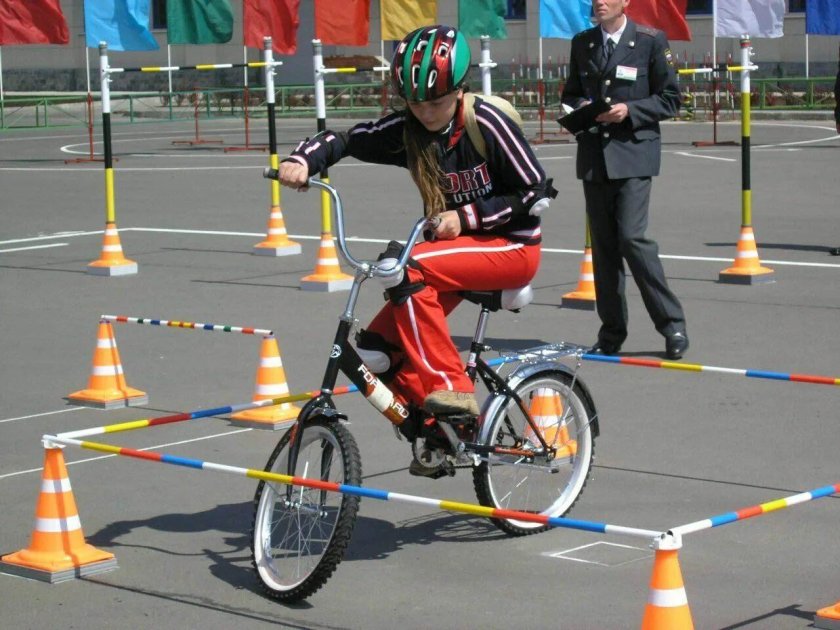 Соревнования безопасное колесо