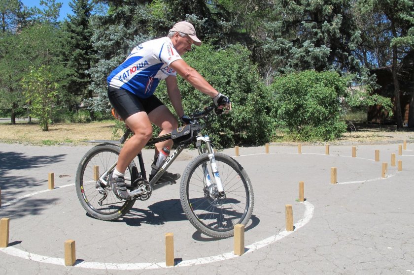 Соревнования на велосипеде