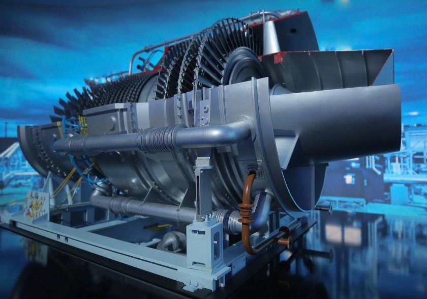 Российская газовая турбина гтд-110м