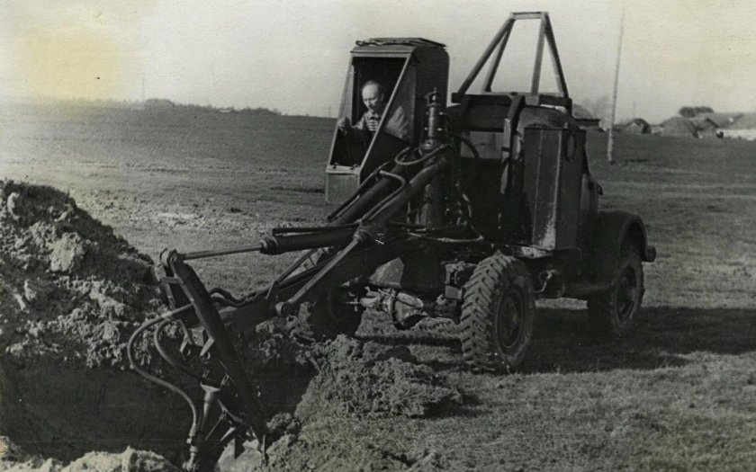 ГАЗ 63 экскаватор